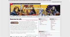 Desktop Screenshot of andrewgreenberg.com